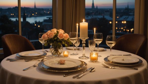 Où réserver une table romantique pour deux personnes