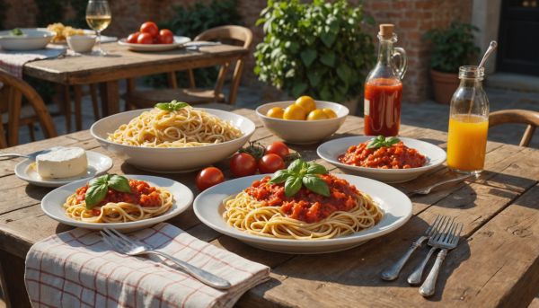 Partir pour un voyage culinaire en Italie à table